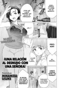 [Minamida Usuke] Oba-san to Hadaka no Otsukiai! | ¡Una Relación Al Desnudo Con Una Señora! (COMIC HOTMiLK Koime Vol. 35) [Spanish] [Shirosaki Scans]