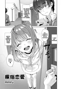 [miniru] Fuuzoku Renai (Otokonoko Fuuzoku de Onnanoko Mitai ni Ikasarechau Anthology 2 uragaeshi) [Spanish] [Traps, Netorare, etc] [Digital]