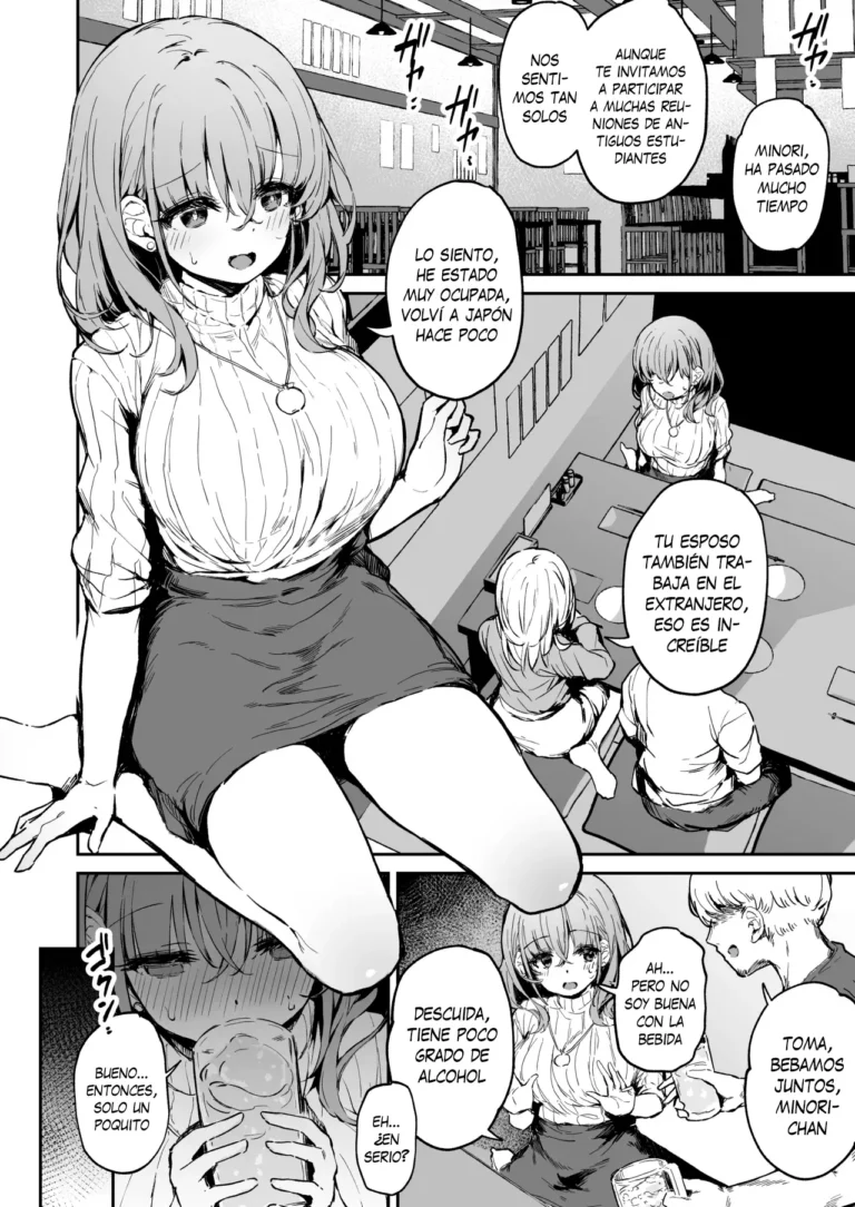 Minori-san Suikan Manga | Minori-san fue emborrachada y violada