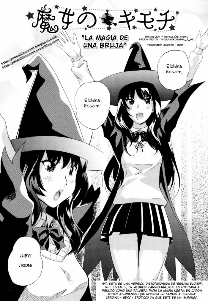 [Mitsuya] Majo no Kimochi | La magia de una bruja [Spanish] {Aduko}