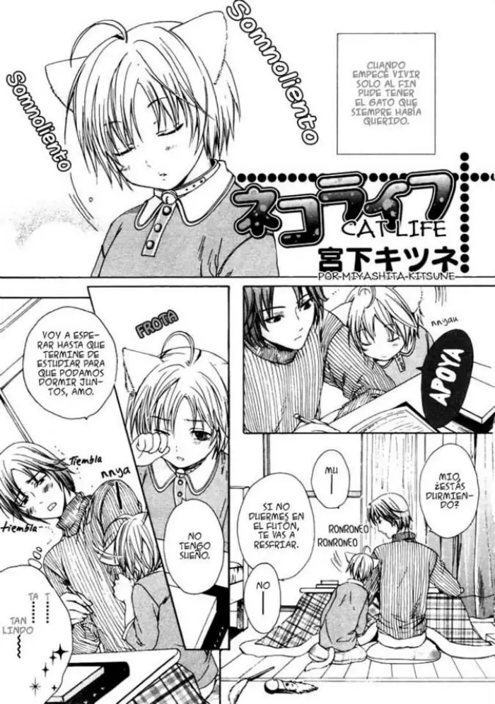 [Miyashita Kitsune] Neko Life (Puchi-D Vol. 4 2006-01) [Spanish]