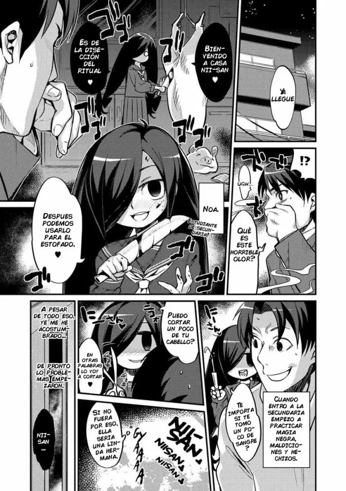 [Mizone] Imouto to Hajimeru Kuromajutsu Gishiki | Mi Pequeña Hermana y su Primer Ritual de Magia Negra (COMIC Anthology QooPA Vol. 07) [Spanish] [Jplanda12] [Digital]
