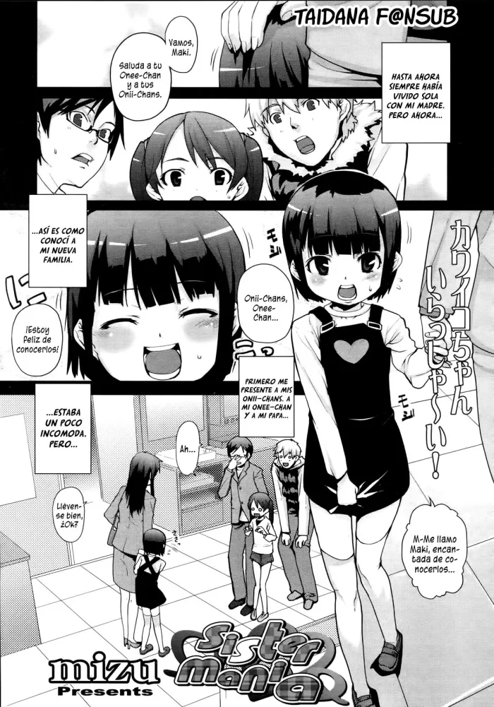 [Mizu] Sister Mania Cap. 1-3 (Completo) [Español] (Taidana F@nsub)