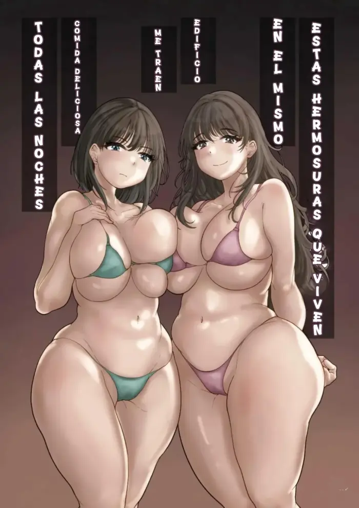 [Mochimochi Warabi] Onaji Mansion ni Sumu Onna-tachi ga Maiban Ore ni Okazu o Todoke ni Kuru Ken | Estas HERMOSURAS Que VIVEN En El Mismo Edificio Me Traen Comida Deliciosa Todas Las NOCHES [Spanish] [Skar2B]