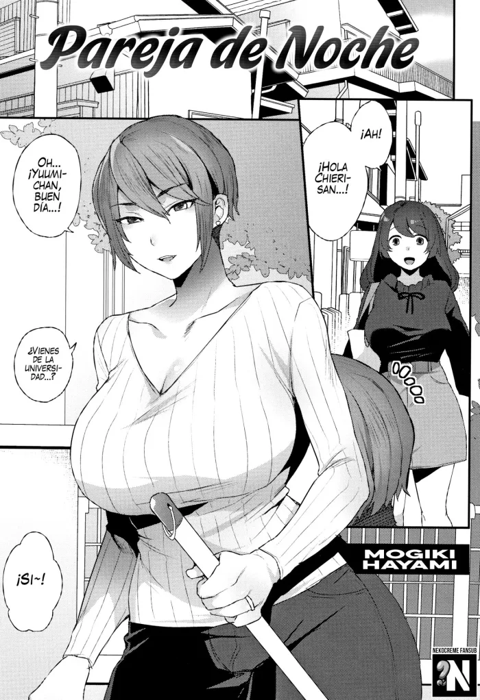 [Mogiki Hayami] Futari no Yoru | Pareja de Noche (Nureta Manazashi) [Spanish] [NekoCreme]