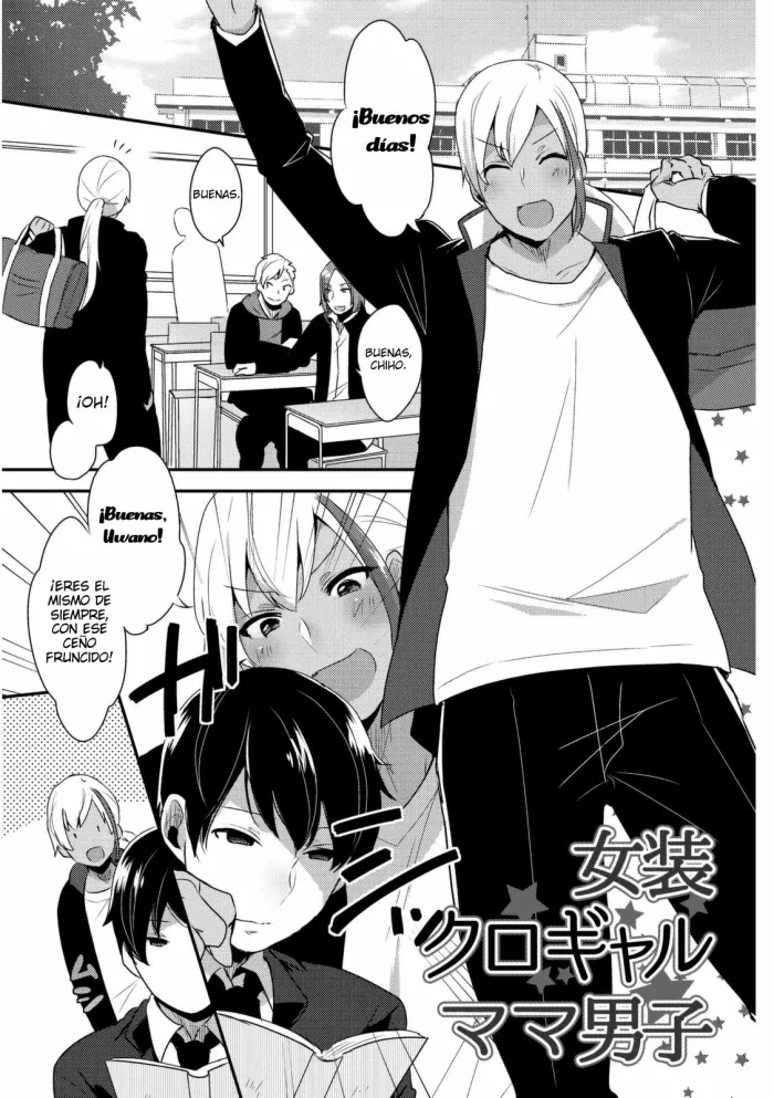 [Mogiki Hayami] Josou Kurogal Mama Danshi (Josou Kurogal Mama Danshi) [Spanish] [ZetaWorks] [Digital]