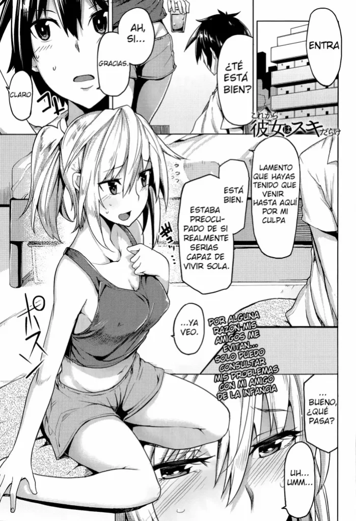 [Moketa] Kore Kara Kanojo wa Suki Darake (COMIC Anthurium 017 2014-09) [Spanish] [Metal-Gear no Fansub]