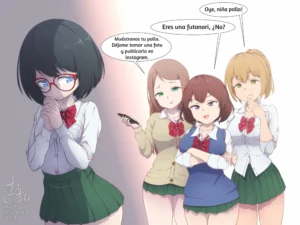 Molestando a una chica futanari / Teasing a futanari girl