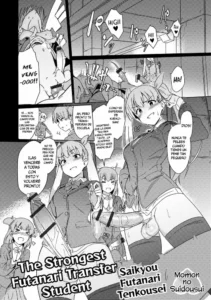 [Momo no Suidousui] Saikyou Futanari Tenkousei | The Strongest Futanari Transfer Student (Futanari Friends! 07) [Spanish] [jajajajasxd]