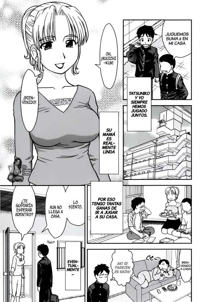 [Mori Takuya] Tomodachi no Okaa-san｜La Mamá De Mi Amigo (Dekichattara Doushiyo) [Español] [BigDaddy Scan] [Sin Censura]
