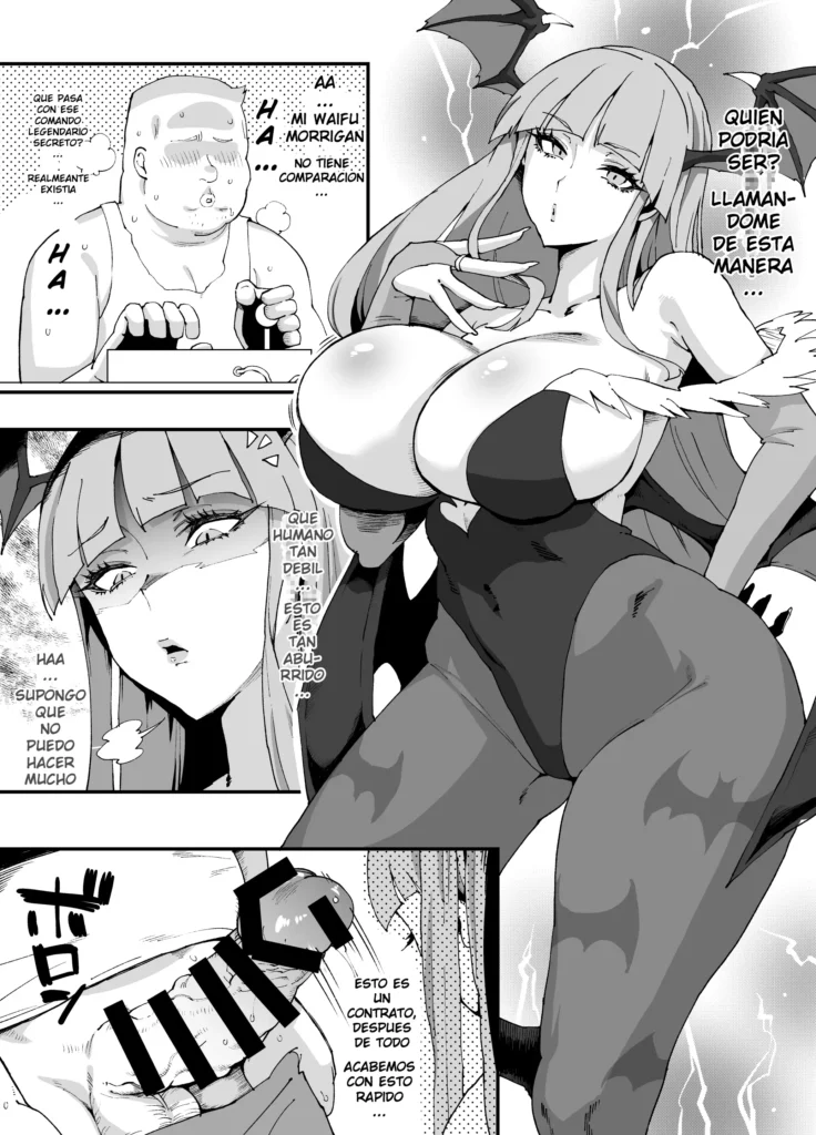 Morrigan vs Kyokon Oji-san