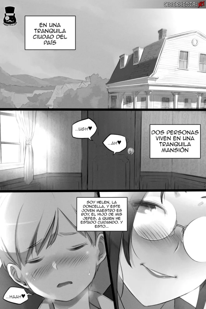 [Mr. Takealook] A day of Young Master and Maid (Spanish)