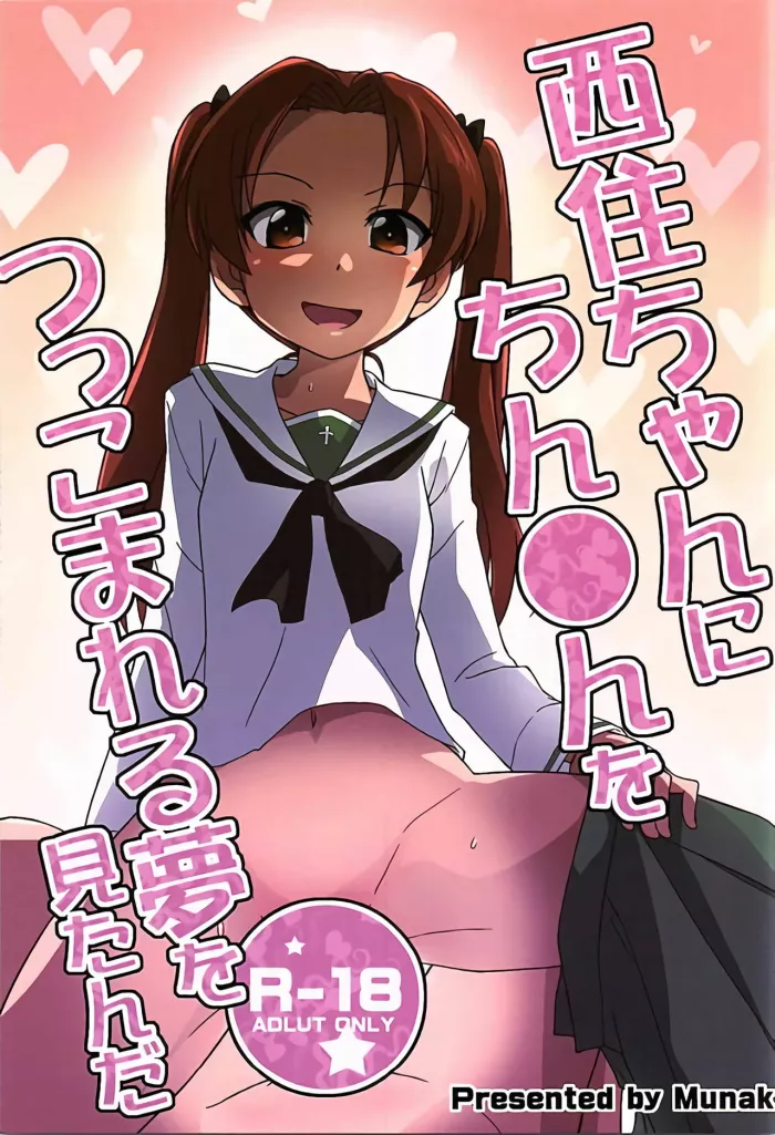[Munak (Muuna)] Nishizumi-chan ni Chinchin o Tsukkomareru Yume o Mitanda (Girls und Panzer) [Spanish]
