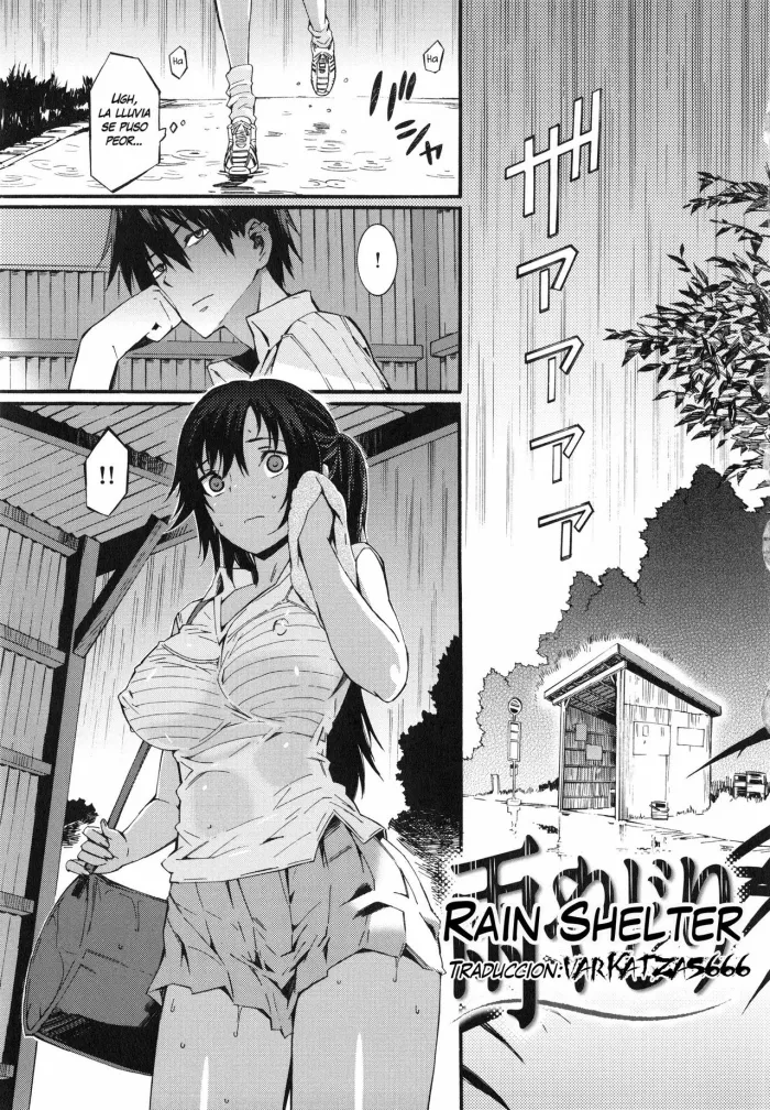 [Musashimaru] Honey Time Ch. 8 – Rain Shelter [Spanish] {Varkatzas666} [Decensored]