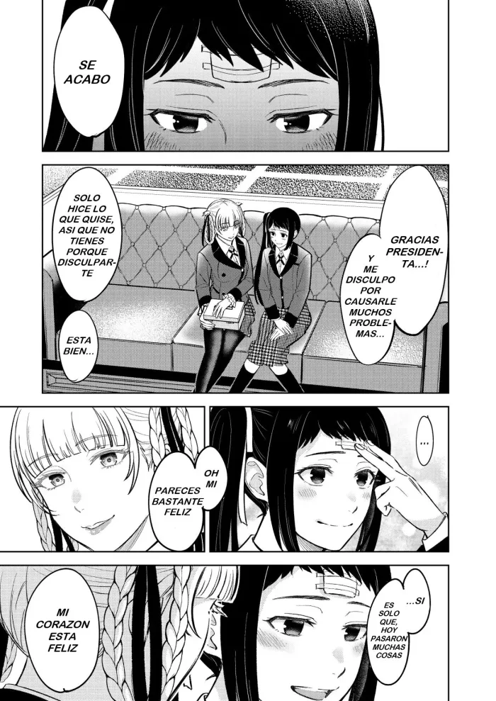 [Mushiyaki (Kanbayashi Makoto)] KiraSaya Manga (Kakegurui) [Spanish] [_UCGY_]