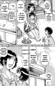 Musume no Mizugi ni Kigaetara | usando el traje de baño de su hija