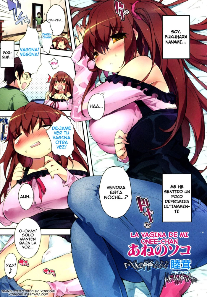 [Mutsutake] Ane no Soko | La Vagina de mi Onee-chan (COMIC PLUM 2009-12) [Spanish] =P666HF=