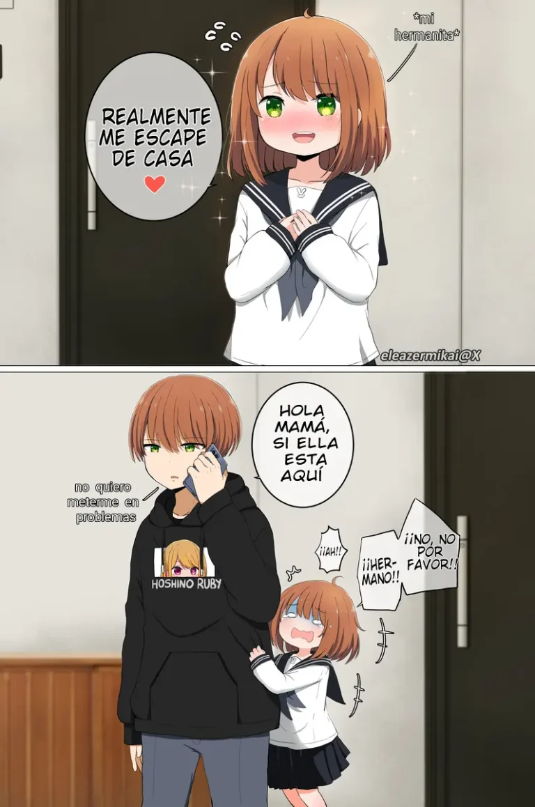 My imouto ran away from home