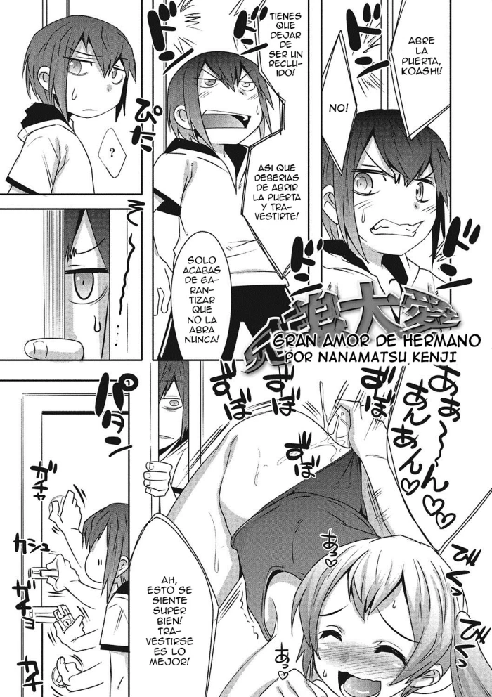 [Nanamatsu Kenji] Kyoudai Taiai (Otokonoko Heaven Vol. 23) [Spanish] [ElMoeDela8] [Digital]