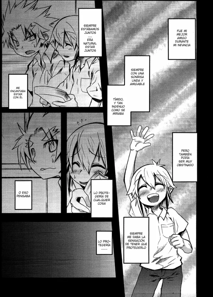[Nanamatsu Kenji] Tenshi no Ashioto | The Angel’s Footsteps (Ero Shota 12 SWEET MAPLE BOYS) [Spanish] [Grim Star Scans]