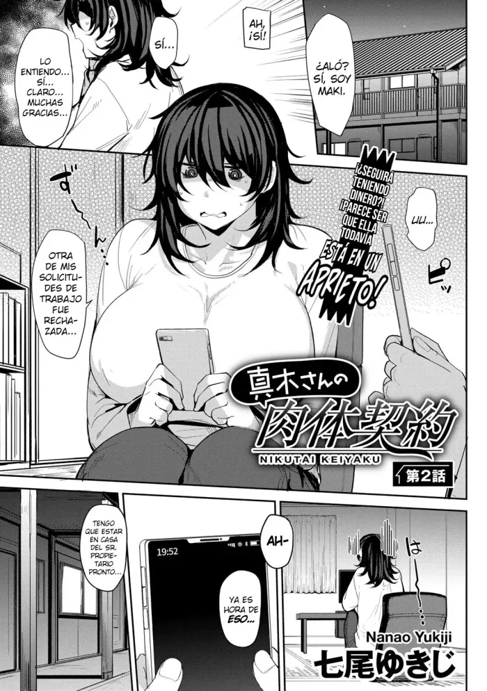 [Nanao Yukiji] Maki-san no Nikutai Keiyaku Ch. 2 | Contrato Coital De Maki – Parte 2 (COMIC Gucho Vol. 14) [Spanish] [Lo Hago por Diversion]