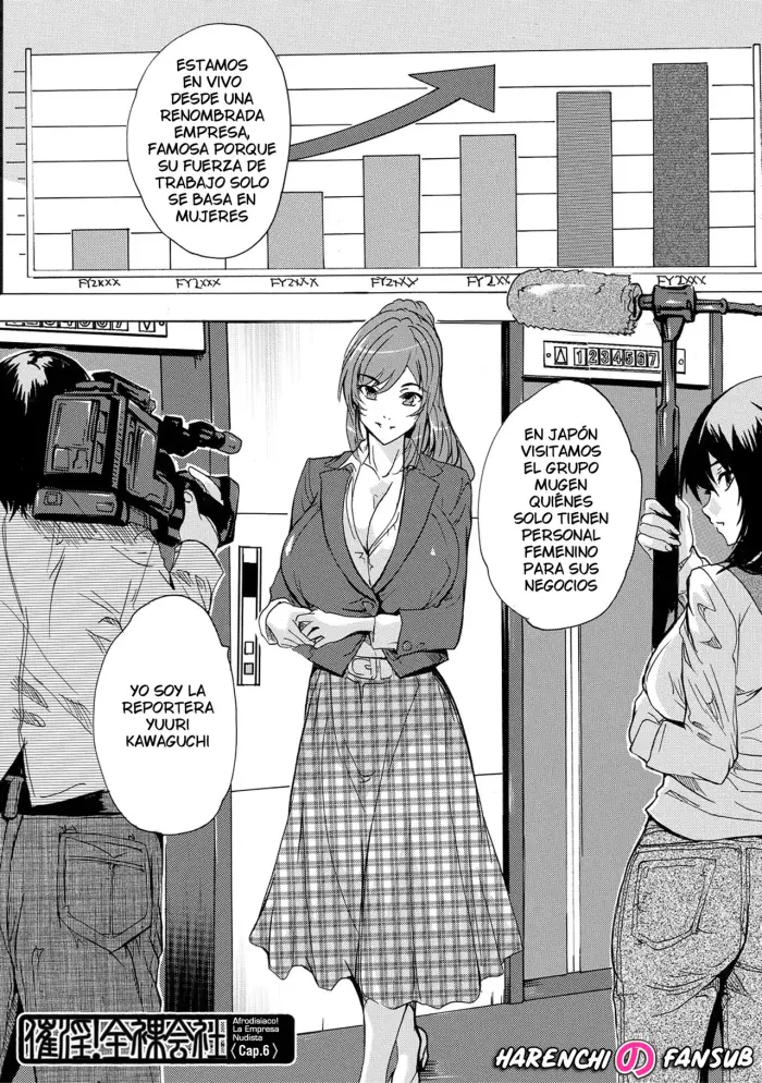 [Natsuka Q-ya] Saiin! Zenra Kaisha (Chap.6 END) | Afrodisiaco! La Empresa Nudista (Cap.6 FIN) [Spanish] [Digital][Harenchi no Fansub]