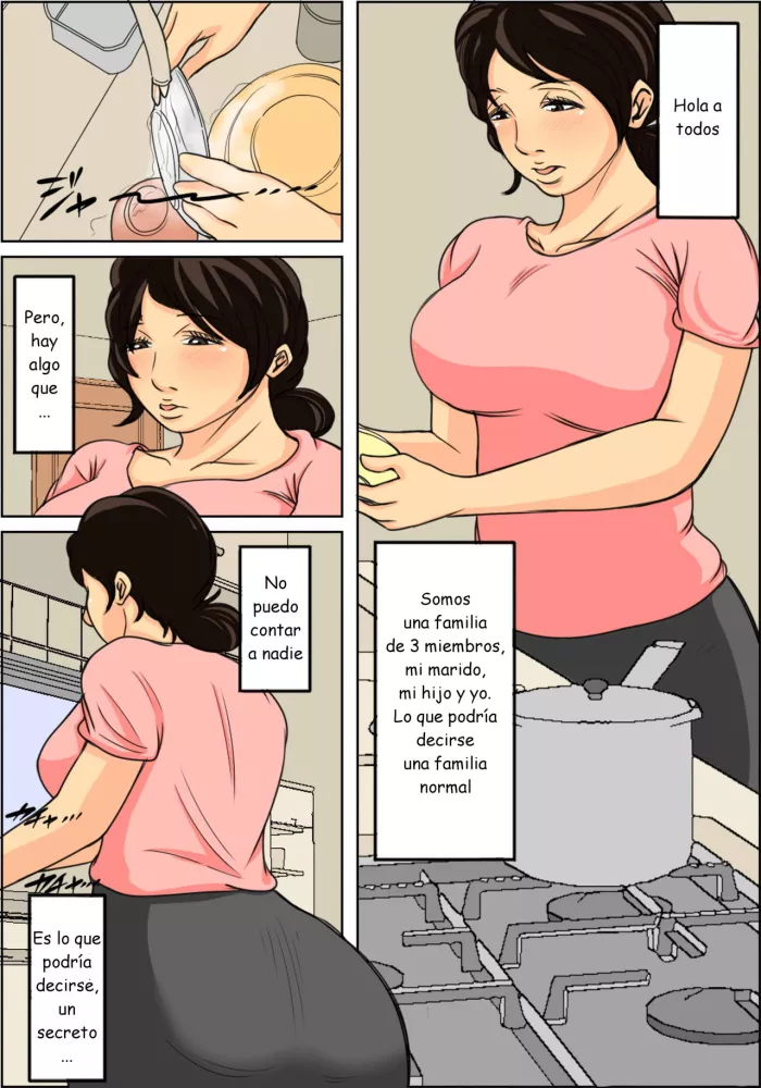 [Natsume Benkei] Nichijou-teki ni Okaa-san ni Dasu Seikatsu [Spanish] [joselillo]