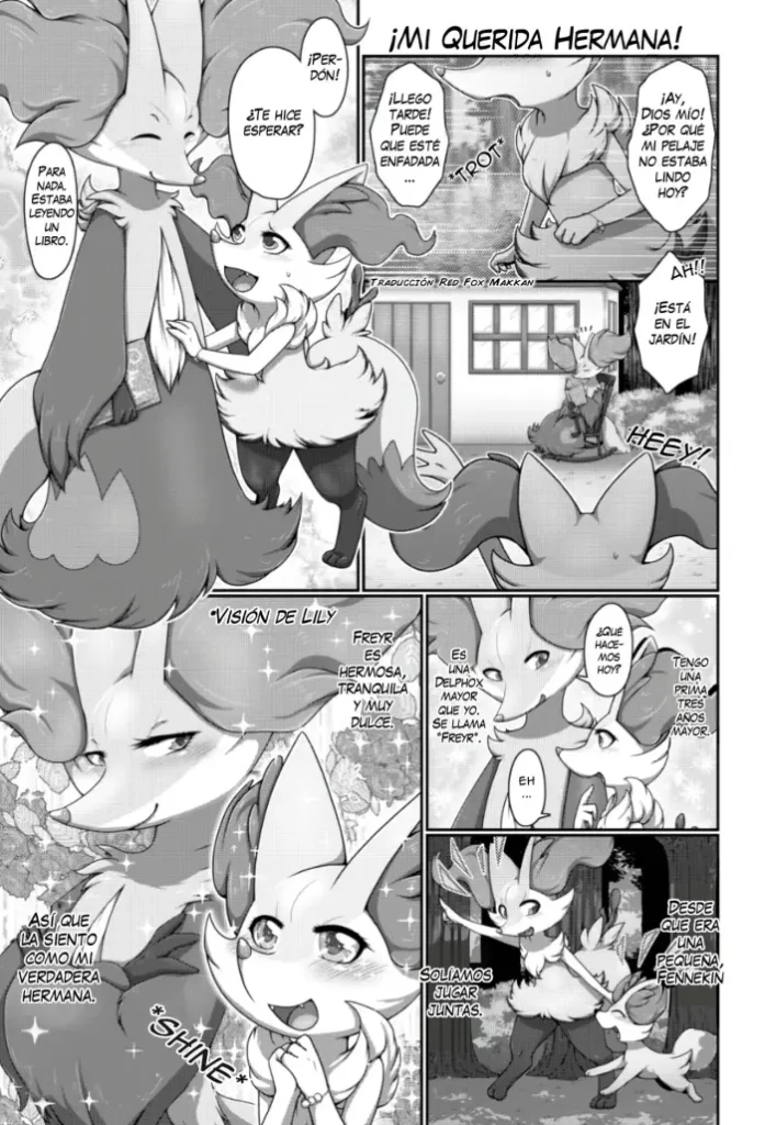 [Negoya] Daisuki na Itoko-chan! | Querida Hermana! (Pokémon) [Spanish] [Red Fox Makkan]