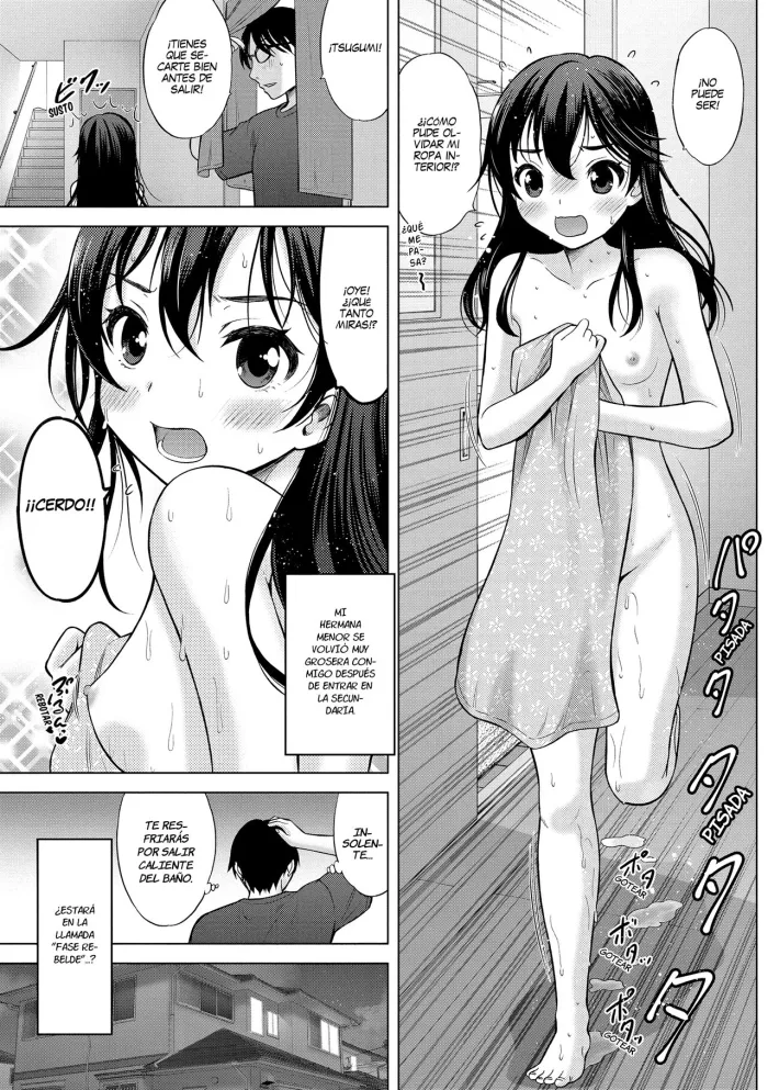[Nekodanshaku] Hatsu Netsu Mai | La calentura de mi hermana (Yoi Koto Warui Koto) [Spanish] [Dou-Hen FS] [Digital]