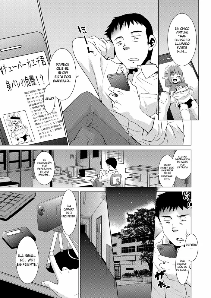 [Nekogen] Otokonoko wa Virtual no Yume o Miru ka (Koushoku Shounen Vol. 11) [Spanish] {Yuuki Hachiken} [Digital]
