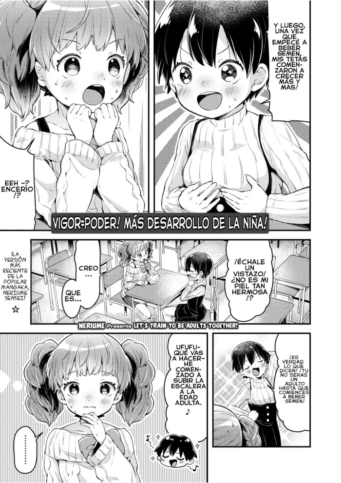 [Neriume] Issho ni Otona Training! | Let’s Train to be Adults Together! (COMIC LO 2021-05) [Spanish] [Digital]