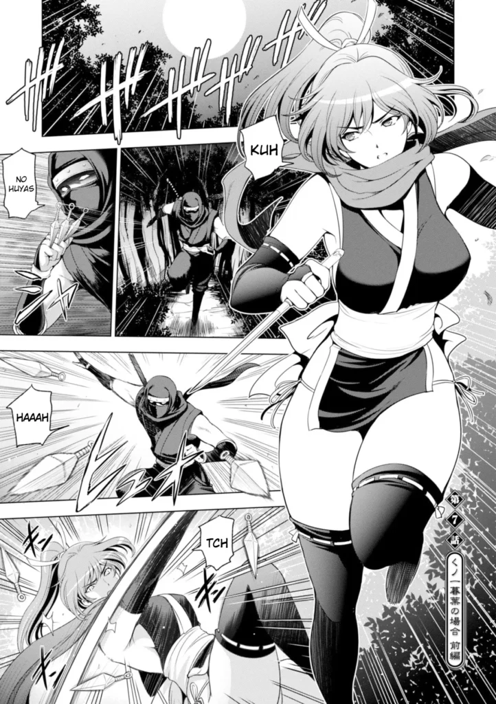 Nettori Netorare Ep.7 ~El caso de la Kunoichi Kureha (Zenpen)~