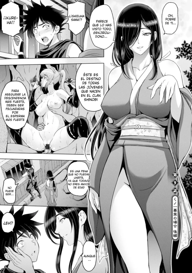 Nettori Netorare Ep.9 ~El caso de la Kunoichi Kureha (Kouhen)~