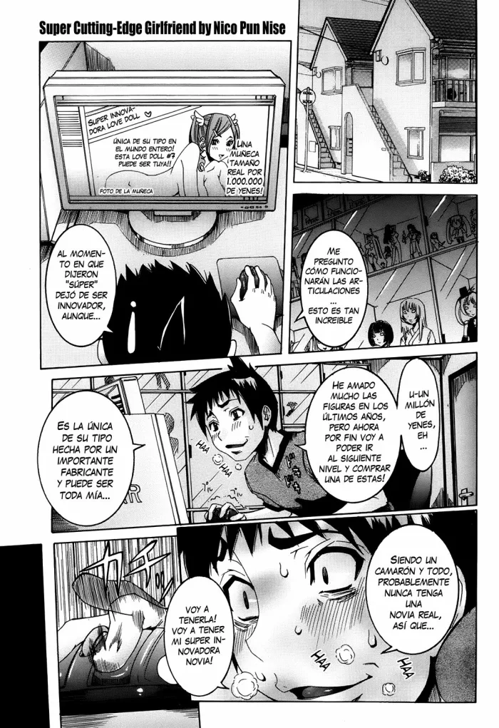 [Nico Pun Nise] Chou Saisentan Kanojo Ch. 1-8 [Spanish]