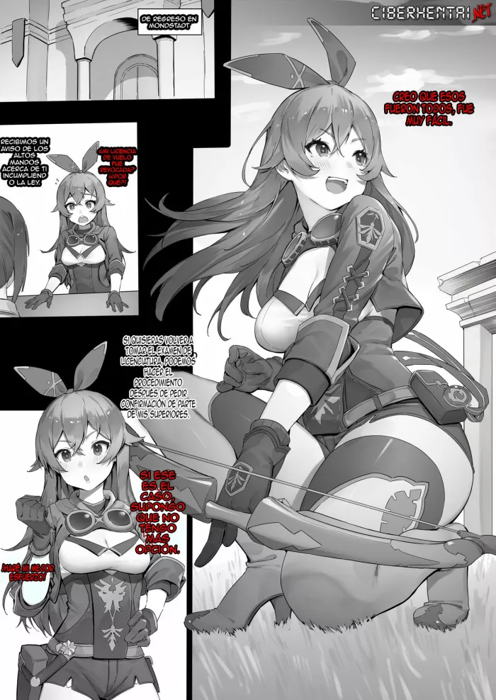 [Nigiri Usagi] Amber (Genshin Impact) [Spanish]