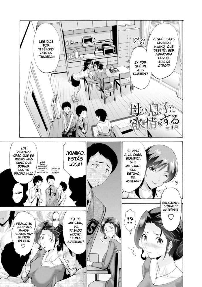 [Nishikawa Kou] Haha wa Musuko ni Koi o Suru – 4 [Spanish]