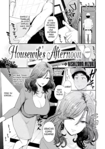 [Nishizaea Mizuki] Housewifes Afternoon [Spanish]