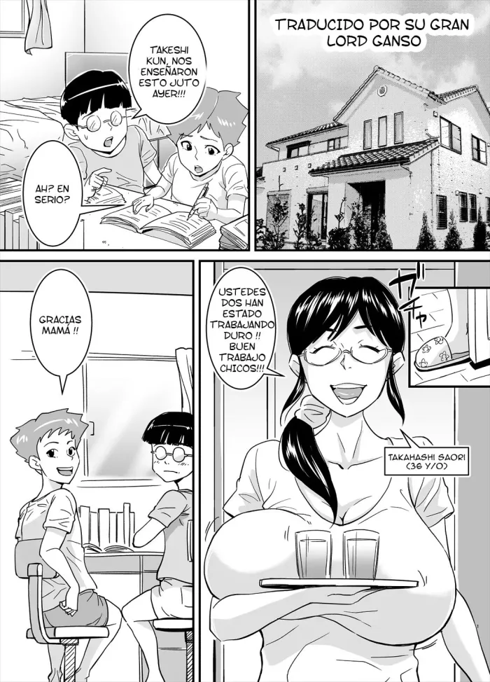 [Nobishiro] Ero Megane – La Madre Pervertida de Lentes (Lord Ganso)