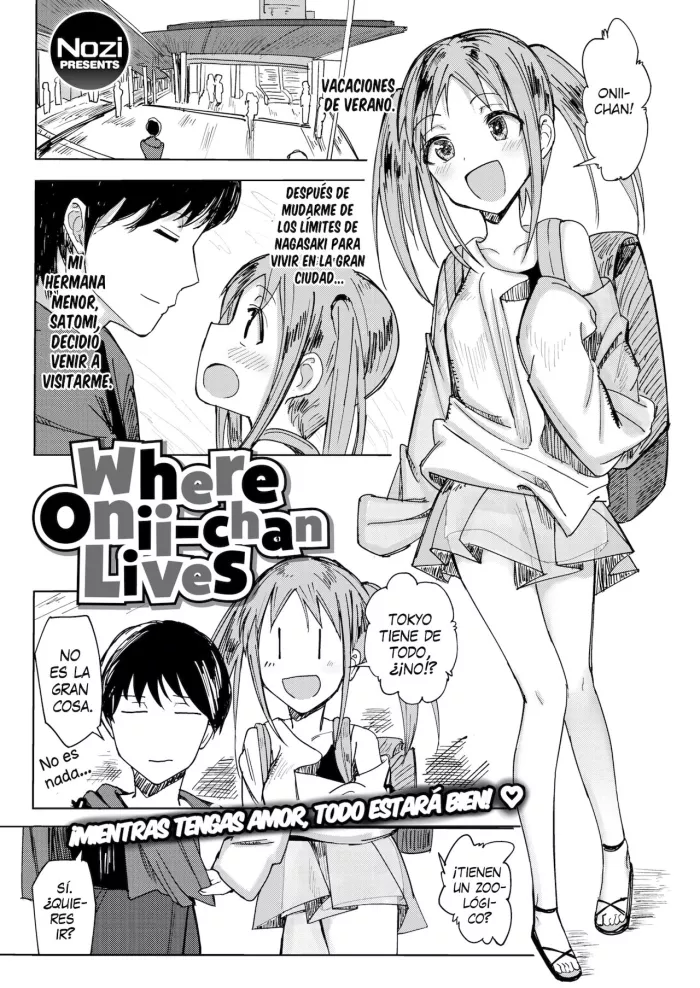 [Noji] Donde vive Onii-chan (COMIC X-EROS #43) [Spanish]