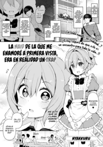 [Nyakkuru] Hatsukoi no Maid-san ga Jitsu wa Otokonoko datta Ken (Gekkan Web Otoko no Ko-llection! S Vol. 70) [Spanish] [Mely Scans] [Digital]