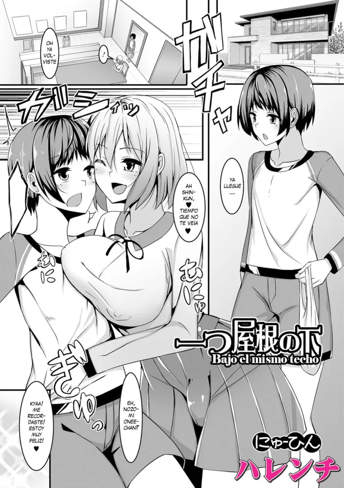 [Nyuuhin] Hitotsu yane no shita (Futanari Friends! 01) [Spanish] [Harenchi no Fansub] [Digital]