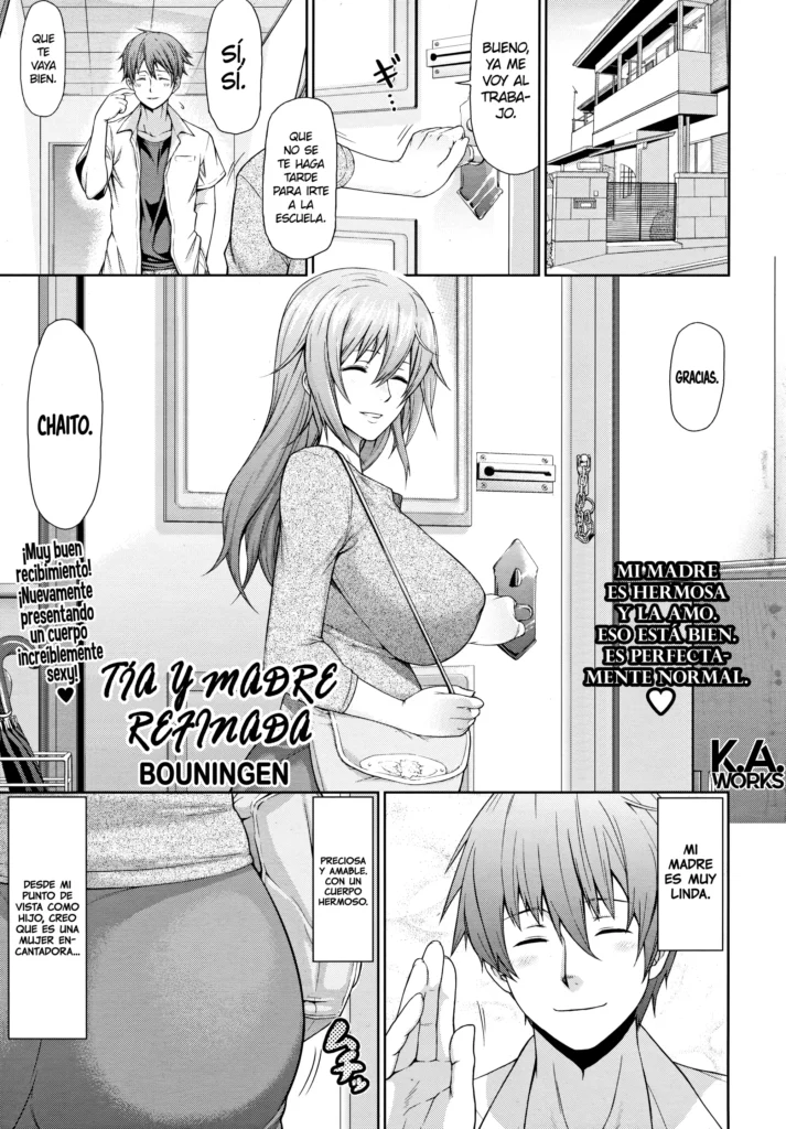 Oba to Shukubo | Tía y madre refinada