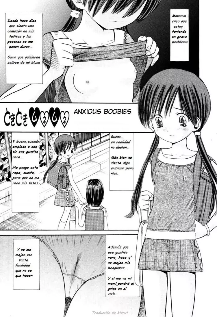 [Ogawa Kanran] Dokidoki Munemune | Anxious Boobies [Spanish] [Bixrut]