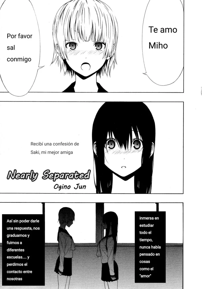 [Ogino Jun] Ayauku Soen | Nearly Separated (L Girls -Love Girls- 02) [Spanish] [EFEBO SCAN]