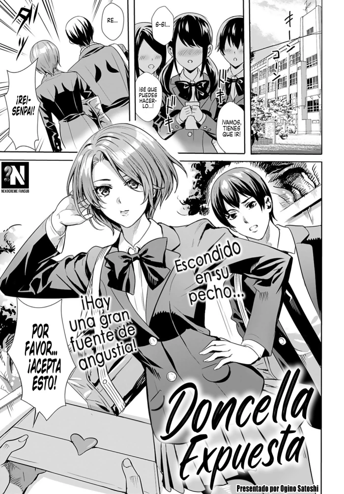 [Ogino Satoshi] Sarashi na Otome | Doncella Expuesta (COMIC Anthurium 2020-09) [Spanish] [NekoCreme] [Digital]