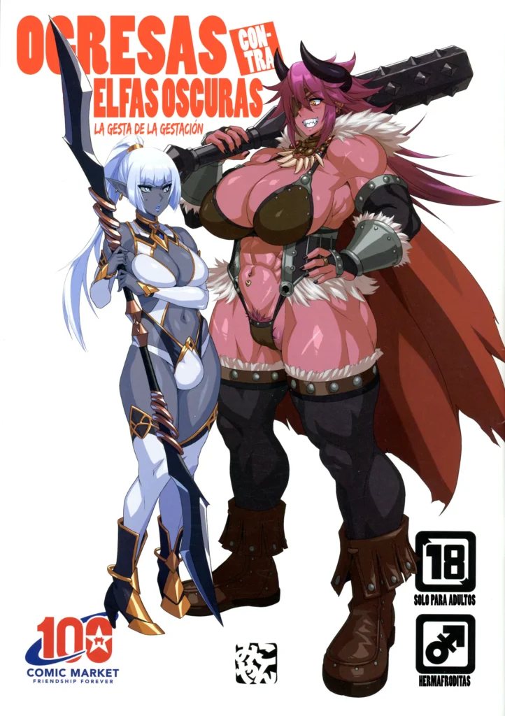 Ogresas Contra Elfas Oscuras ~ La Gesta de La Gestación – Ogre tai Dark Elf Ogre Hanshoku Dai Sakusen
