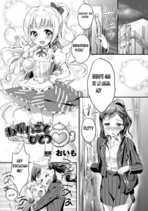 [Oimo] Negaigoto Hitotsu | Wish For One (2D Comic Magazine Yuri Ninshin Vol. 4) [Spanish] [Mugidanshi Fansub] [Digital]
