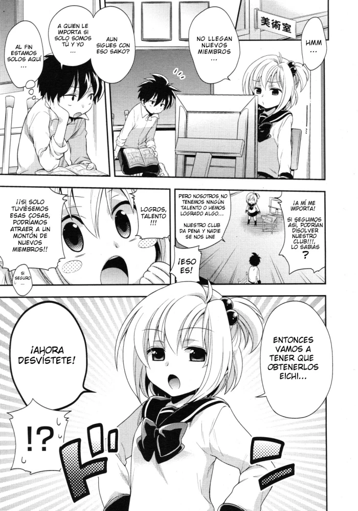 [Okabayashi Beru] Ecchi Sketch | Dibujos pervertidos (COMIC RiN 2011-02) [Spanish] [Lolivault]