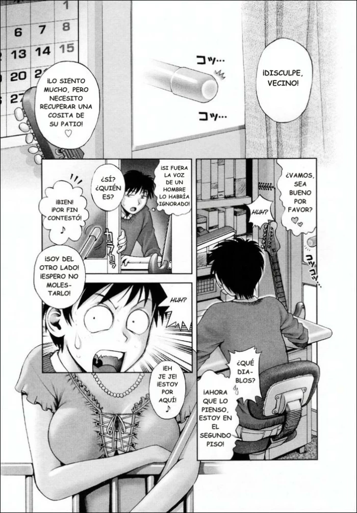 [Okano Hajime] Kikenna Rinjin | Vecina Peligrosa (Onee-san ga… Shite Ageru) [Spanish]