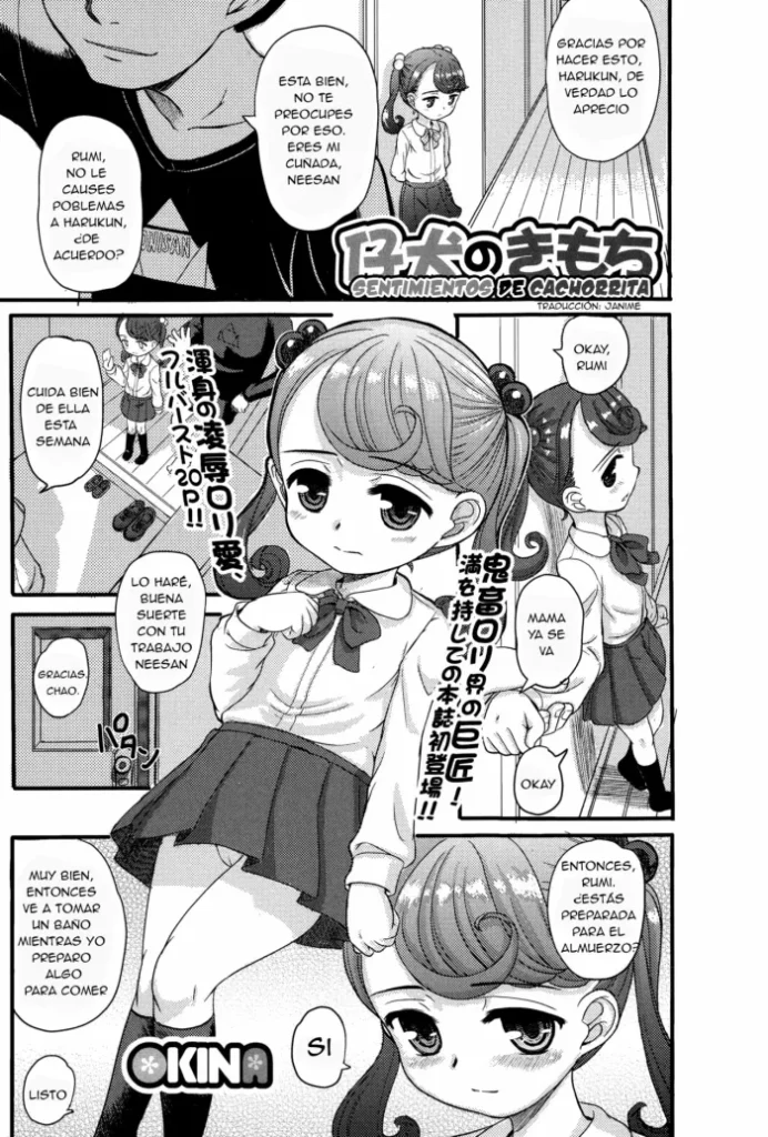 [OKINA] Koinu no Kimochi | Sentimientos de cachorrita (COMIC Mate legend Vol. 1 2015-02) [Spanish] [Janime]